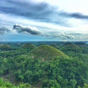 Chocolate Hills view