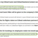 Etihad Business Accouunt