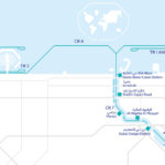 dubai ferry route map