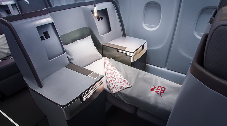 Air Belgium Business Class Full Flat Bed