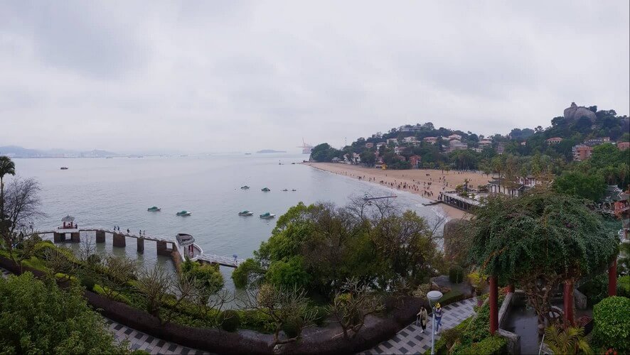 Gulangyu Island hill Fujian Xiamen