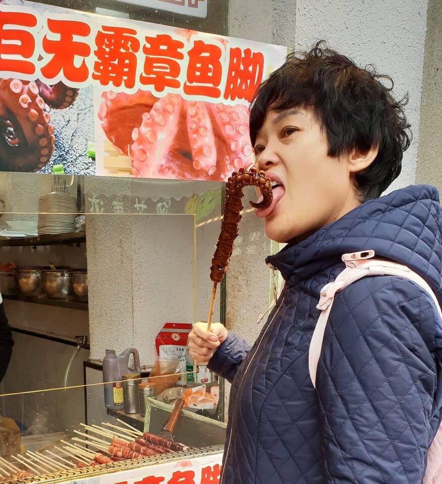 Gulangyu Island octopus snack