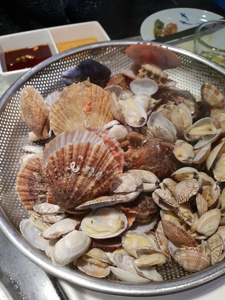 Seafood shells in Qindao China