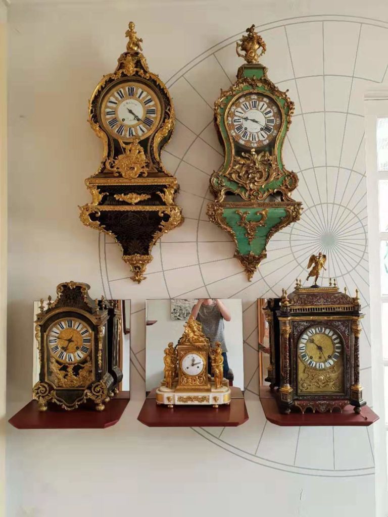 Chateau de seneffe clock