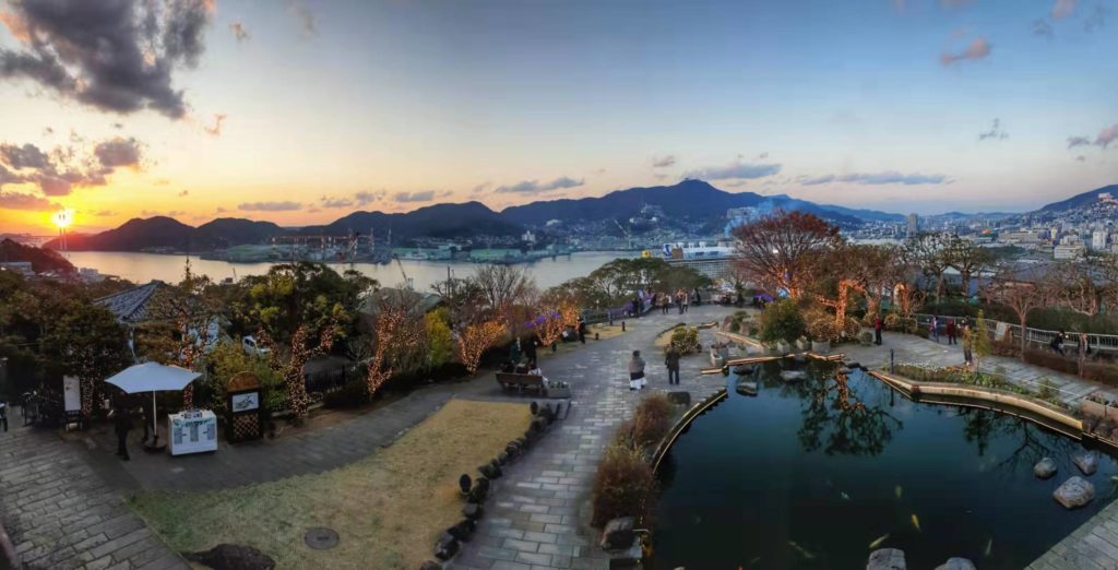 nagasaki clover garden views