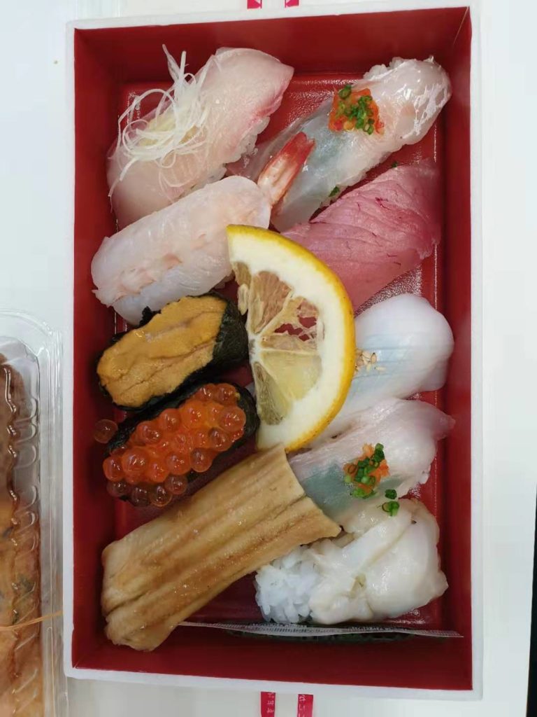 sushi in japan