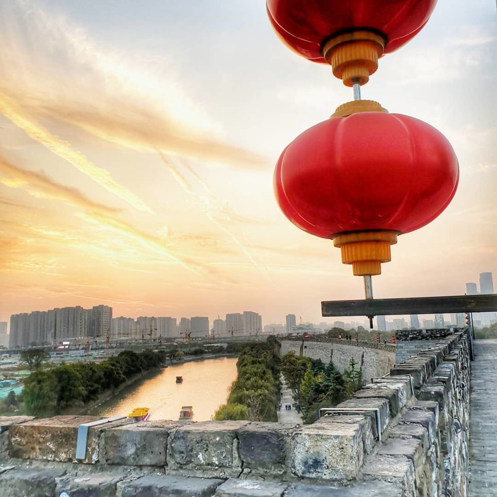 nanjing sunset